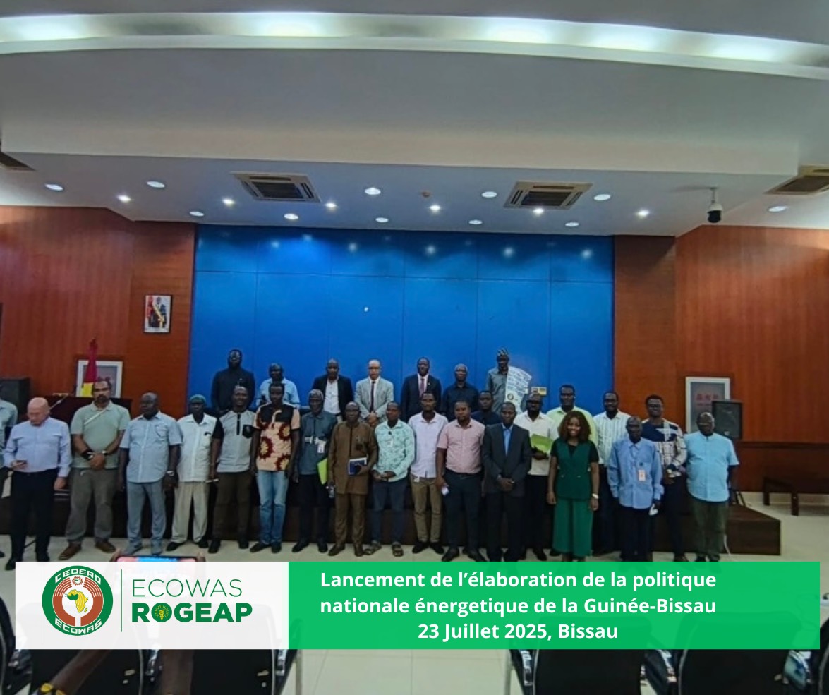 LANCEMENT DE LA MISSION POUR L’ELABORATION DE LA POLITIQUE NATIONALE ENERGETIQUE DE LA GUINEE-BISSAU