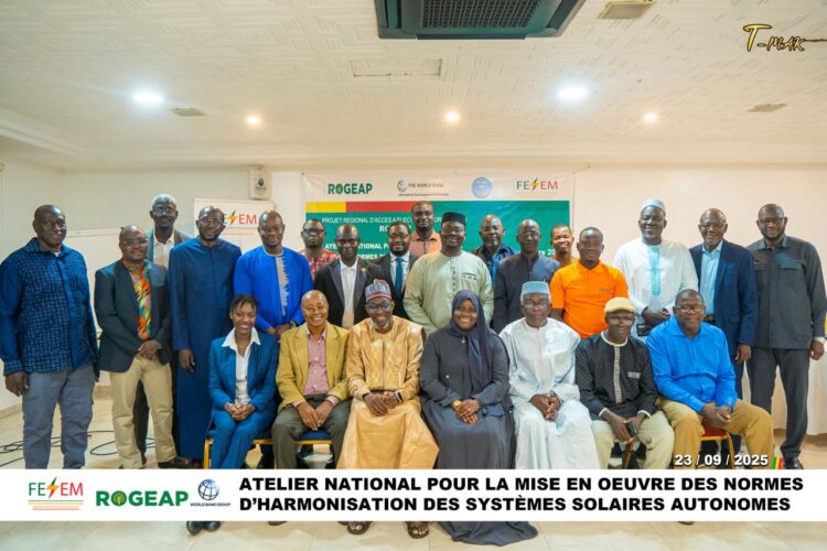 ROGEAP vulgarise, sensibilise et forme les acteurs clés aux normes régionales sur les systèmes solaires autonomes de puissances inférieures ou égales à 350 Wc