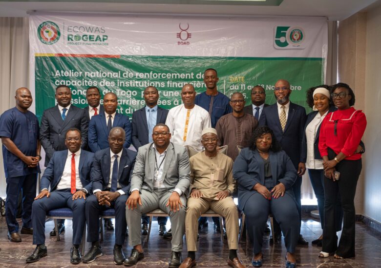 La CEDEAO à travers le ROGEAP outille des banques au Togo.